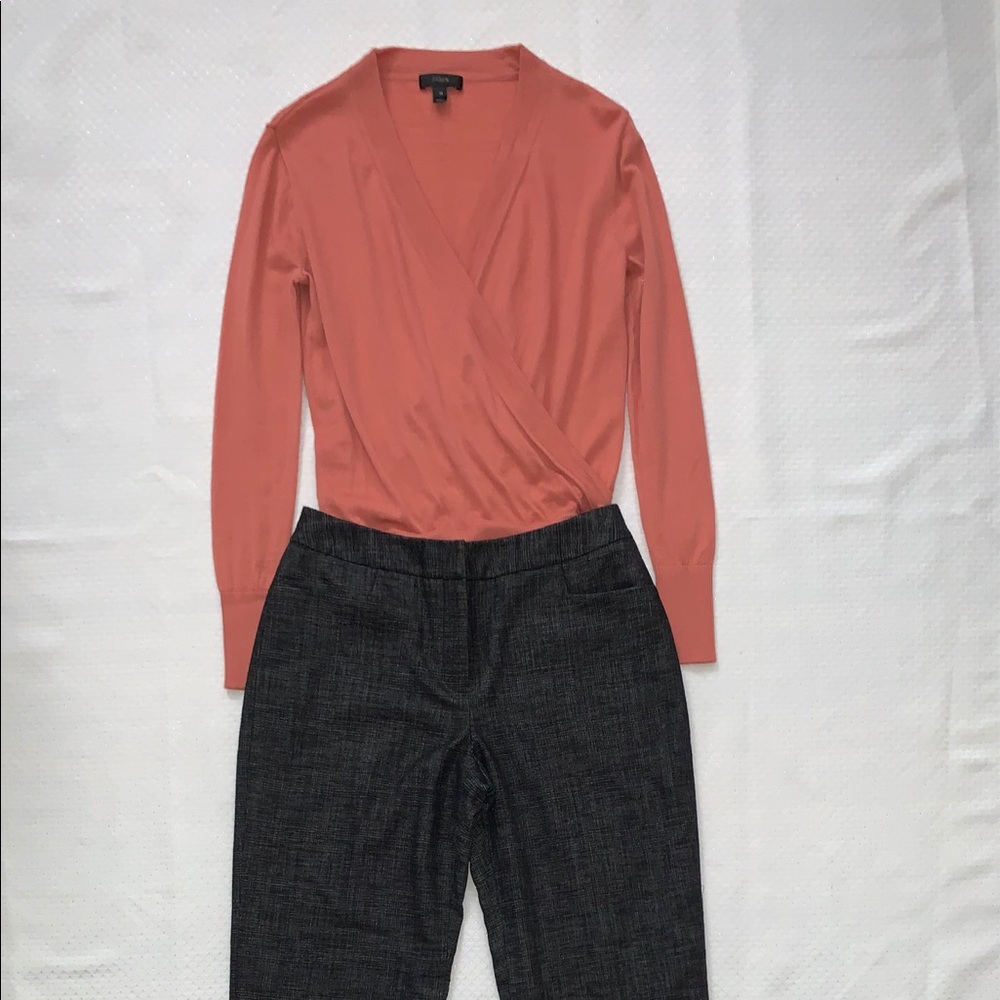 J Crew Peach Sweater